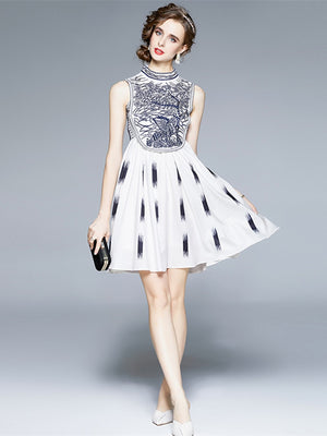Lara Sleeveless Mini Dress