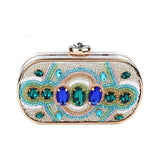 Flavia Beaded Clutch Bag
