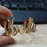 Custom Name Steel Bracelet