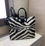 Zebra Pattern Handbags