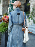 Denim Trench Coat