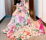 Angelica Floral Print Dress