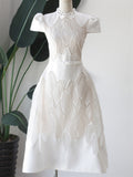 Mia Lace Embroidery Dress