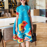 Ludovica Cheongsam Mid-length Dress