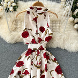 Sienna Rose Print Floral Dress