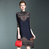 Marta Temperament Vintage Pullover Dress